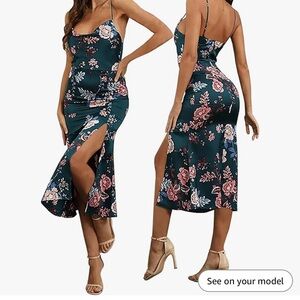 NWT Floral Midi Dress